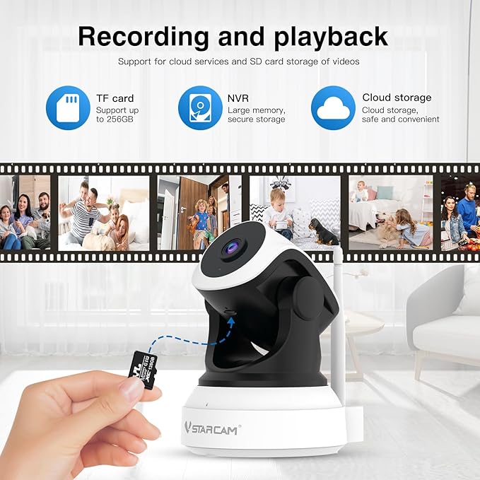 VSTARCAM Indoor Security Camera, 2K - Image 6
