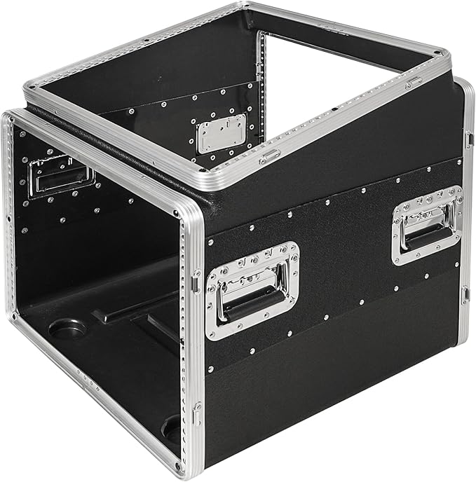 Sound Town Lightweight and Compact 8U ATA ABS Rack Case, - Image 5