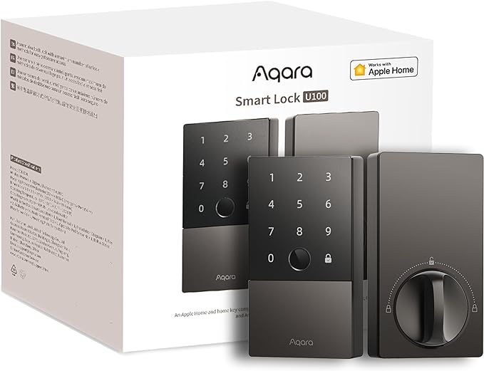 Aqara Smart Lock U100, Fingerprint Keyless Entry Door Lock by Aqara