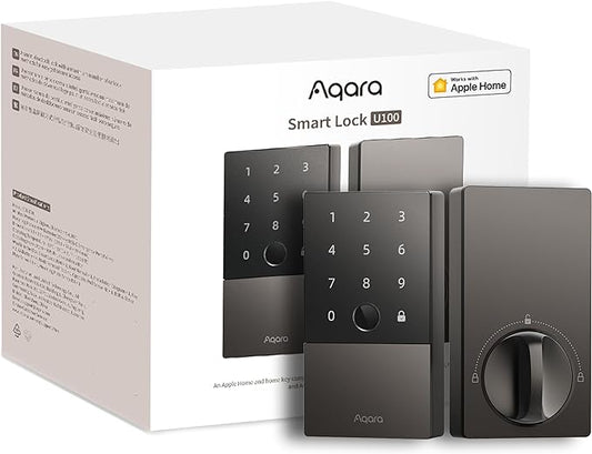 Aqara Smart Lock U100, Fingerprint Keyless Entry Door Lock by Aqara