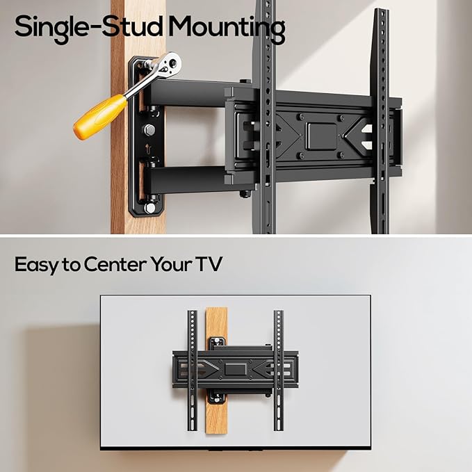 IWORKBOARD 40 43 50 55 inch Full Motion Corner TV Wall Mount - Image 7