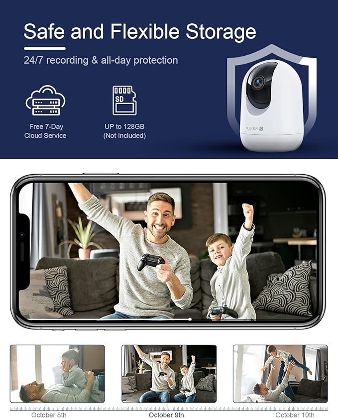 Indoor Security Camera 2K, Pet Camera - Image 8