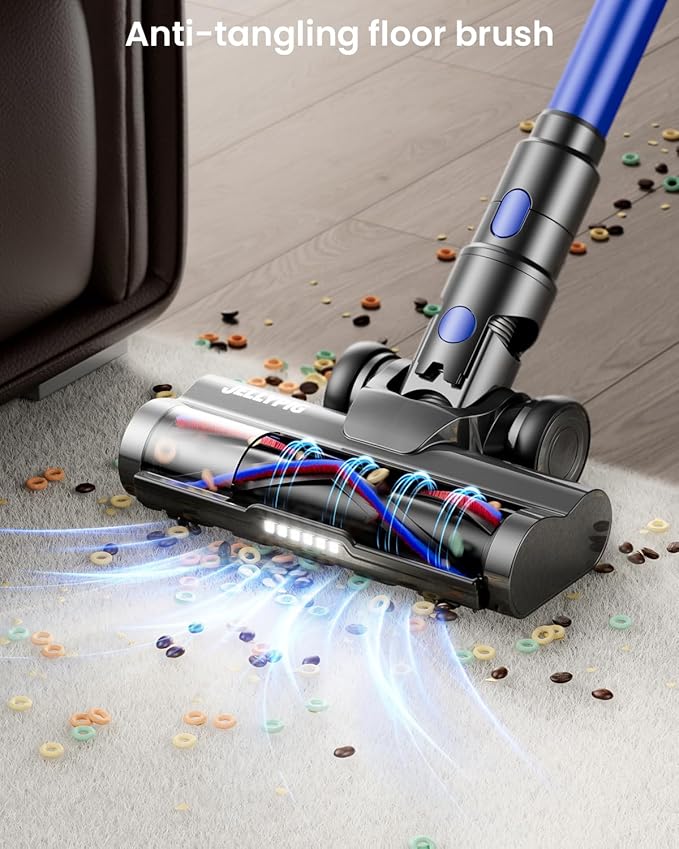 Cordless Vacuum Cleaner, Upgraded 650W 55KPA 70Mins Cordless Stick Vacuum - Image 6