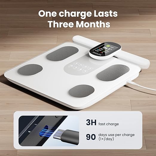 YINOLIFE Smart Scale for Body Weight, 8 Electrode Bathroom Scale for Weight Fat - Image 7