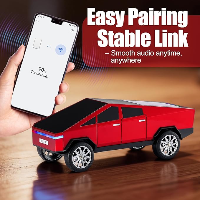 WSTER Portable Car Model Bluetooth Speaker - Image 2