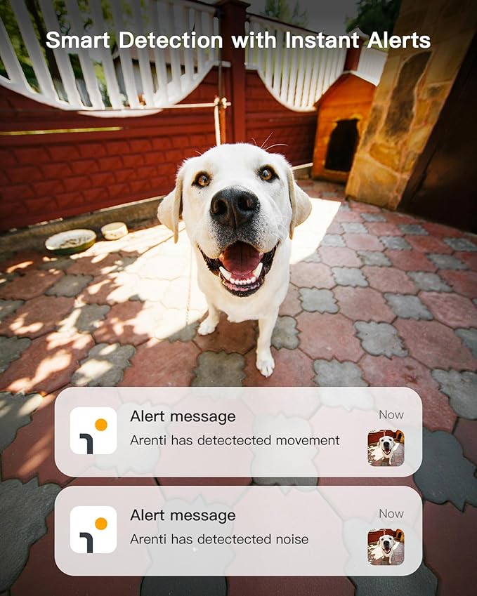 ARENTI 5G Indoor Security Camera 2 Pack, 4MP Pet Camera - Image 4
