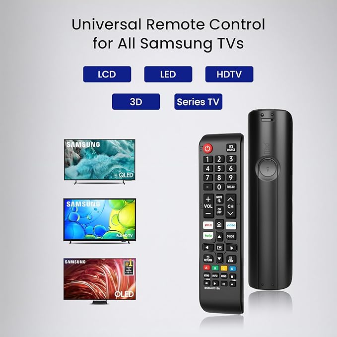 Replacement for Samsung TV Remote Control, Universal Compatible - Image 2