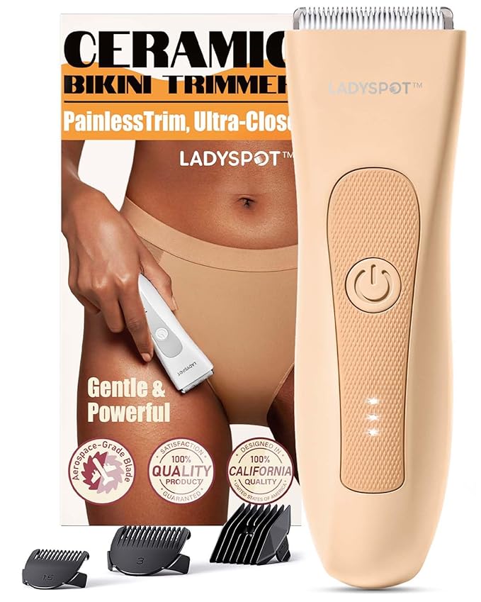 MANSPOT LADYSPOT™ Finishing Trimmers, Electric Shaver by MANSPOT