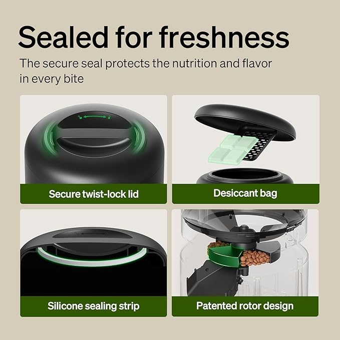 PETLIBRO Automatic Multiple Cats Feeder, 5G WiFi Automatic Dog Food Dispenser - Image 5