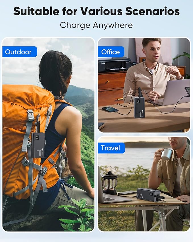 Portable Charger 70000mAh Power Bank Fast Charging, External Battery Pack High - Image 8