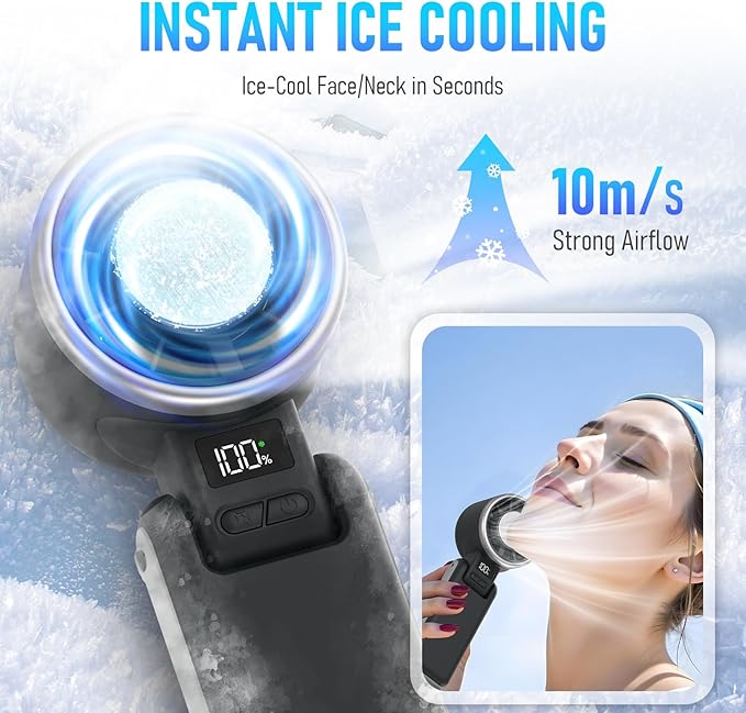 PlayHot Portable Handheld Turbo Fan - Image 2