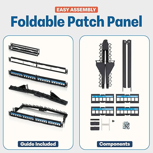 Everest 24 Port Keystone Patch Panel - Image 7