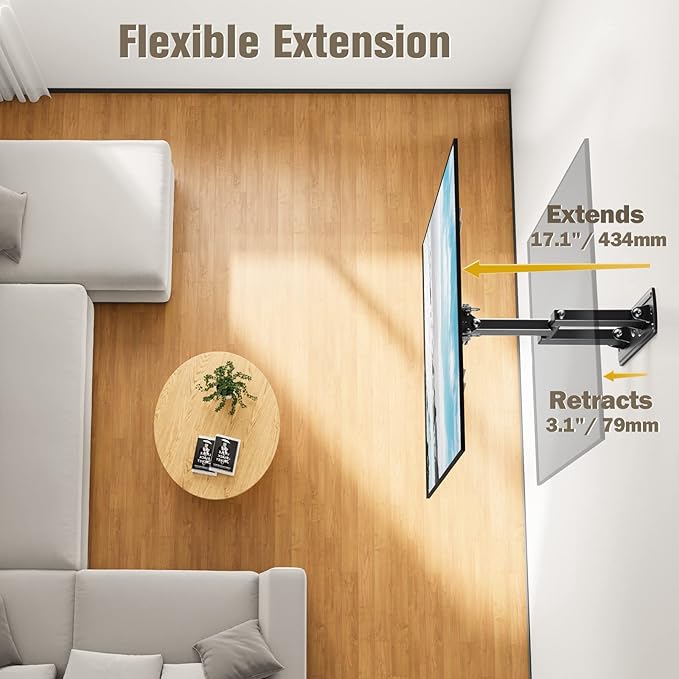 Mounting Dream TV Wall Mount Swivel and Tilt - Image 2