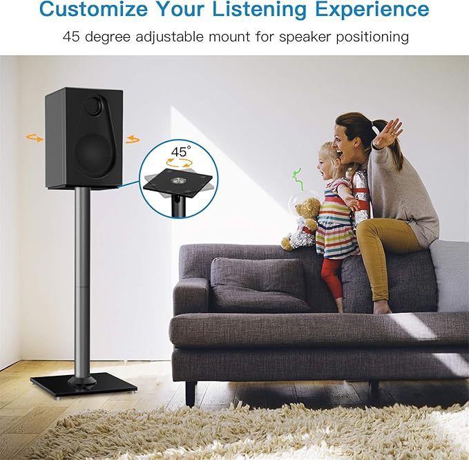 PERLESMITH Universal Floor Speaker Stands - Image 7