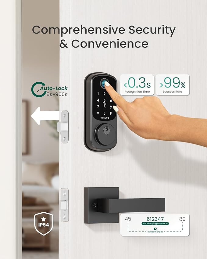 DESLOC B200 Fingerprint Smart Lock - Image 4