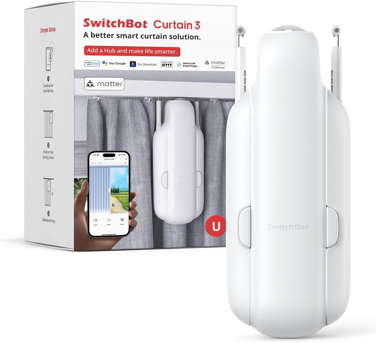 SwitchBot Automatic Curtain Opener
