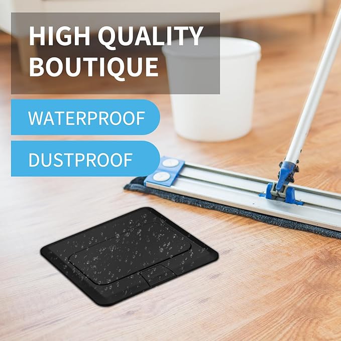 Vagueior Recessed Floor Electrical Outlet Kit, Waterproof Electrical Outlet - Image 5