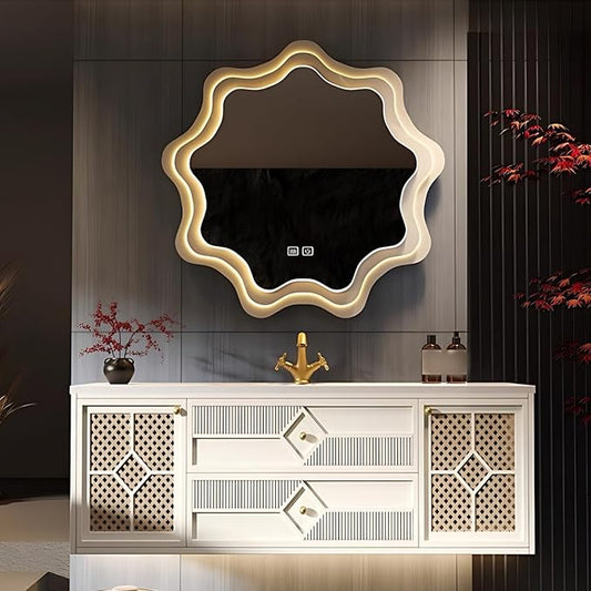 60IN Luxury Floating Bathroom Vanity by NAIROLET