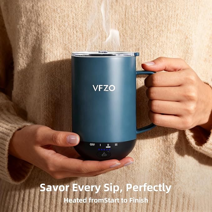 Self Heating Coffee Mug, High-Capacity- 18 oz, 180 Min Battery Life, Smart - Image 2