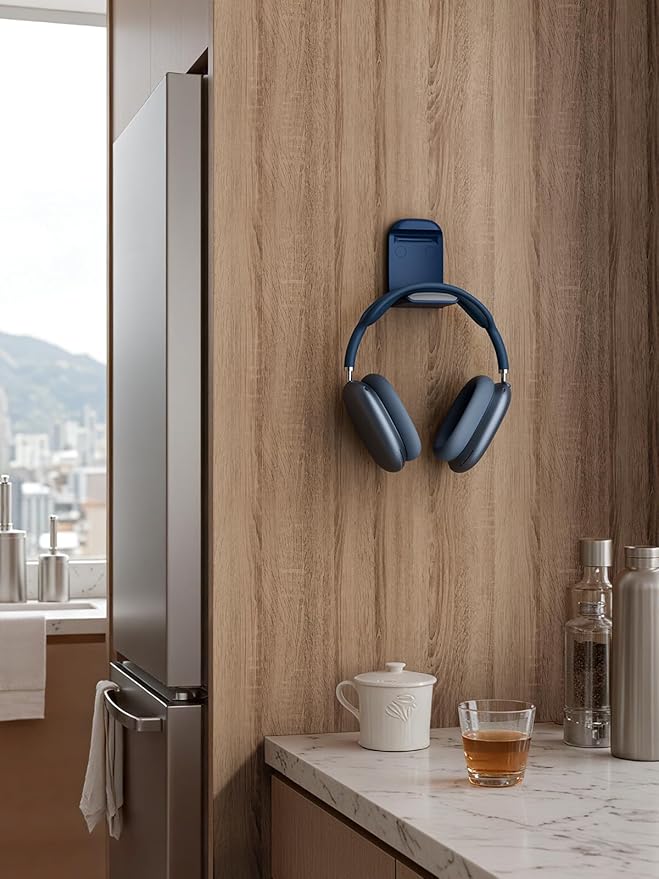 MAMUVIMO Headphone Stand, Headset Stand Foldable ＆ Sticky, Headphone Holder - Image 9