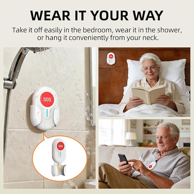 CallToU Caregiver Pager Wireless Call Button 500FT - Image 8