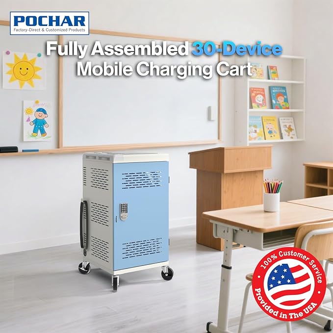 Fully Assembled 30 Unit Multi Device Charging Station - Image 2