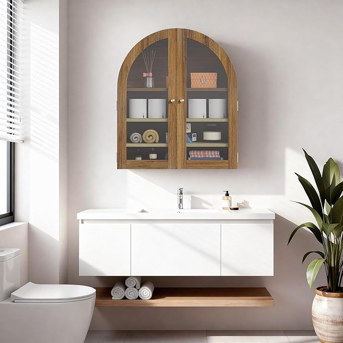HOACT Arch Bathroom Wall Cabinet - Image 7