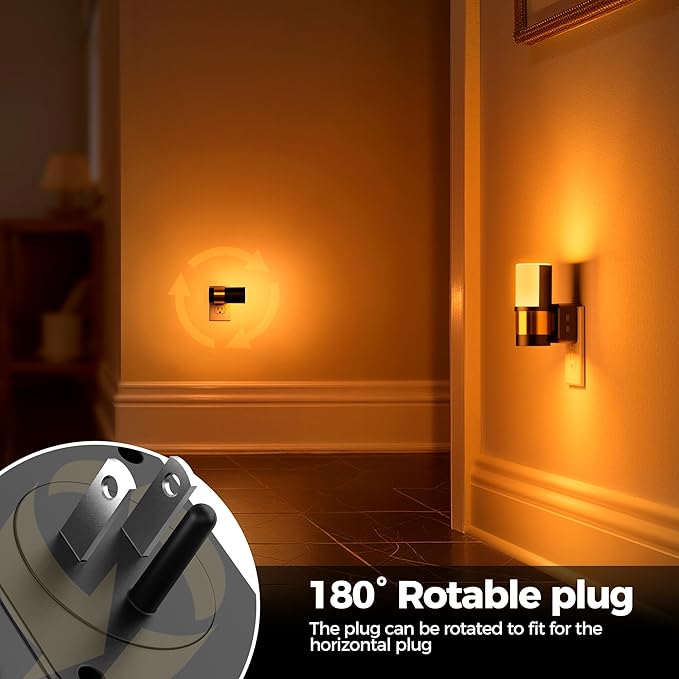 Briignite Night Lights Plug into Wall, 2 Pack Dimmable 3CCT Night Light - Image 7