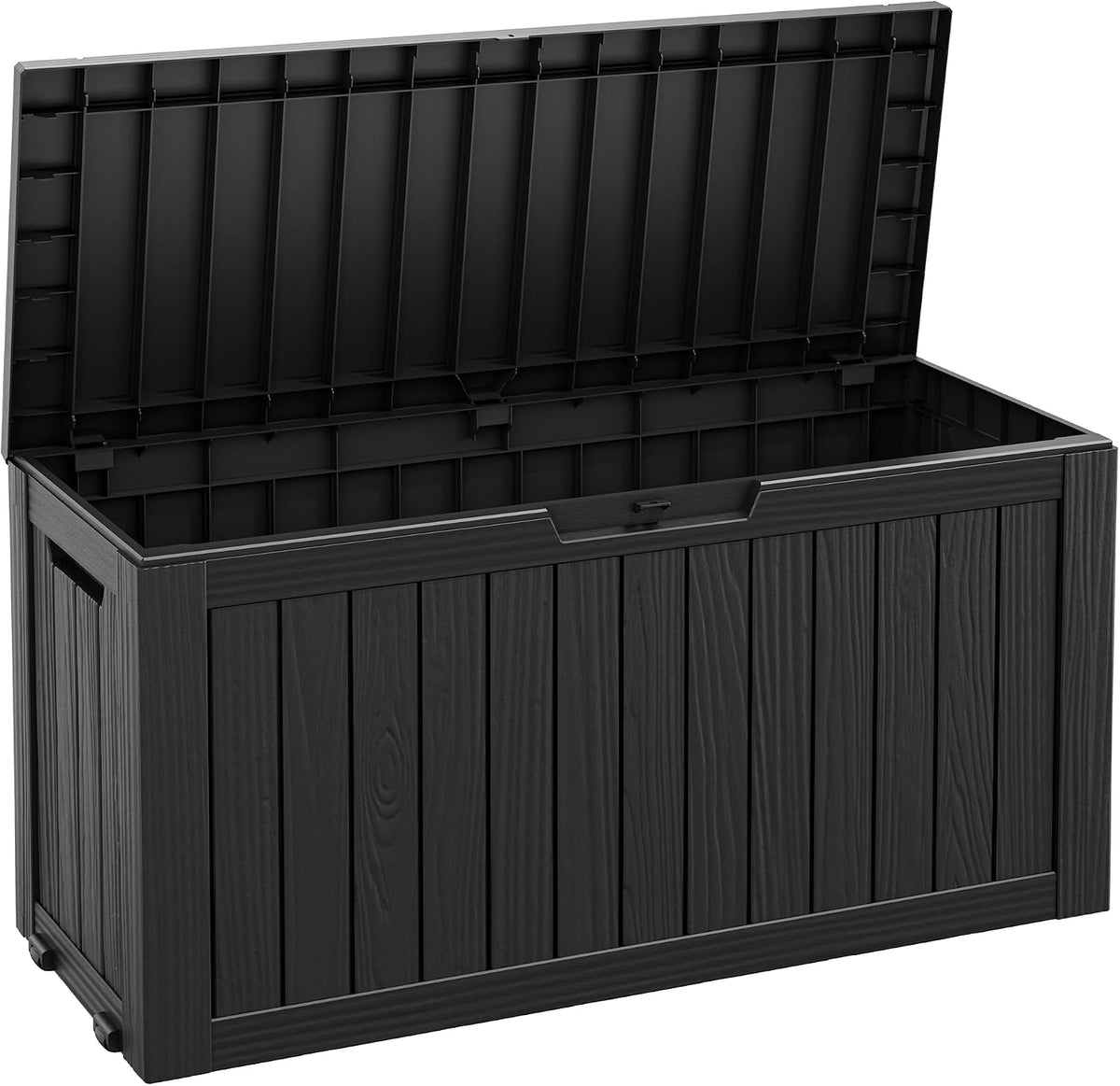 fancyango 90 gallon large outdoor storage deck box, main product view