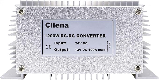 Cllena DC 24V to 12V 100A 1200W Waterproof Buck Transformer Power Supply - Image 6