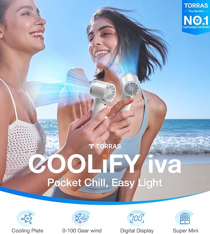 TORRAS COOLiFY iva Handheld Fan - Image 9