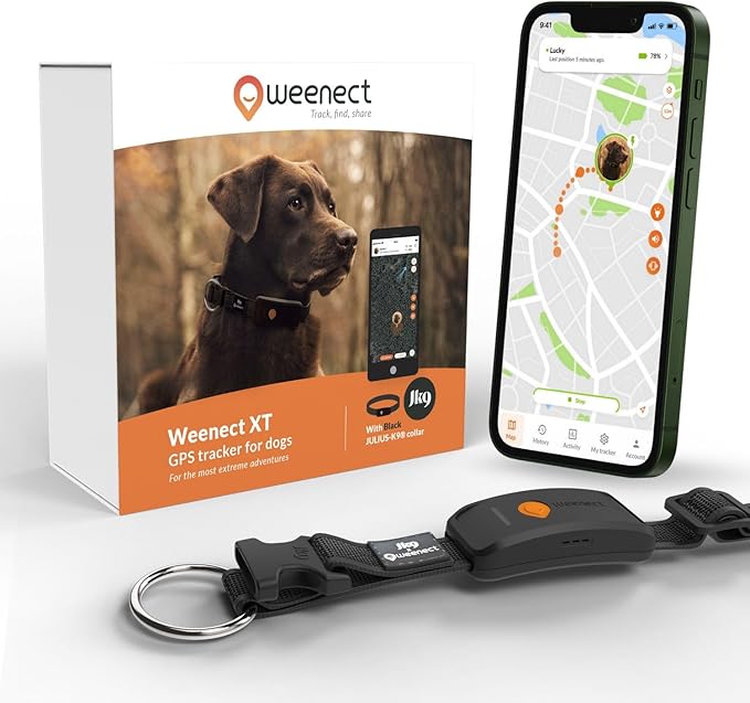 Weenect Dog XT - New GPS Collar by Weenect