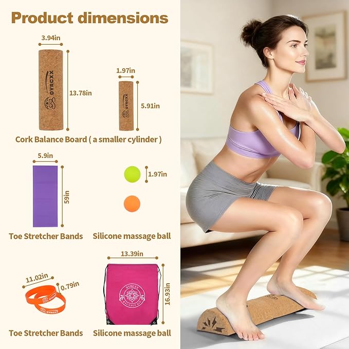 35cm Cork Balance Board - Image 5