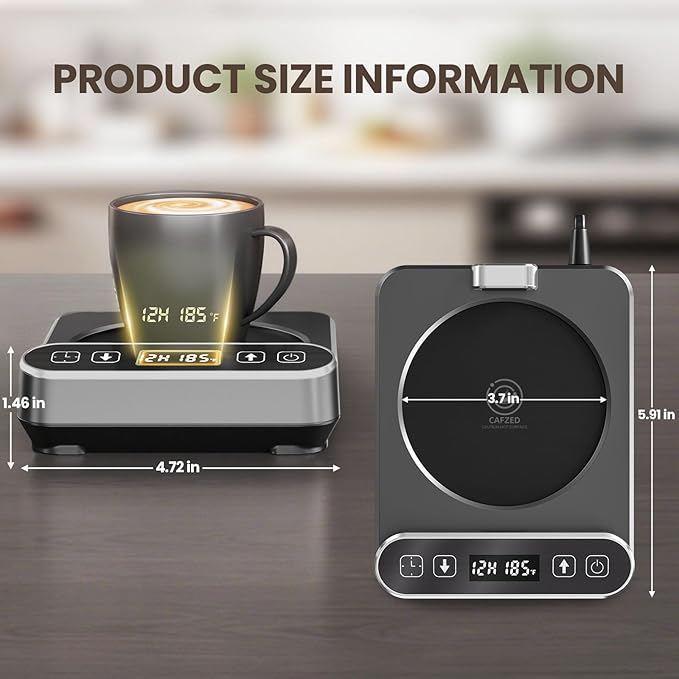 Smart Mug Warmer with Infrared Sensor, Coffee Mug Warmer - Image 2