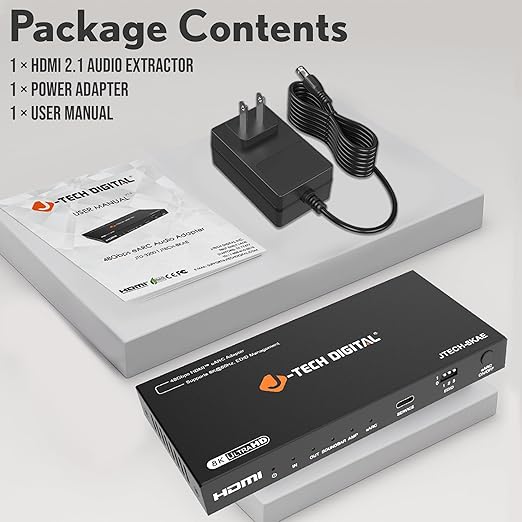 J-Tech Digital 8K HDMI Audio Extractor - Image 9