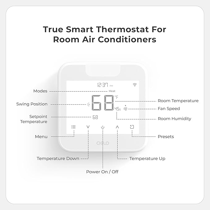 Breez Max | ENERGY STAR CERTIFIED Smart AC Controller | WiFi Thermostat - Image 8