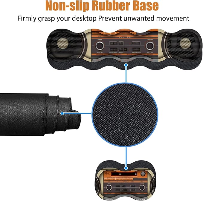 4 in 1 Ergonomic Keyboard Wrist Rest & Mouse Pad Wrist Rest Set, Large XXL - Image 4