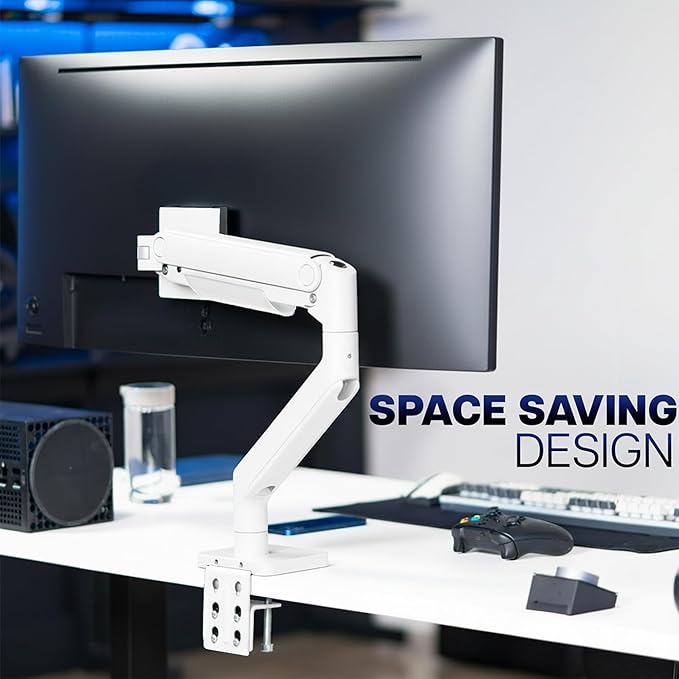 VIVO Heavy Duty Aluminum Ultrawide Monitor Tension Arm - Image 8