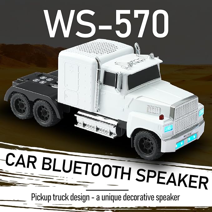 WSTER American Truck Bluetooth Speaker - Image 4