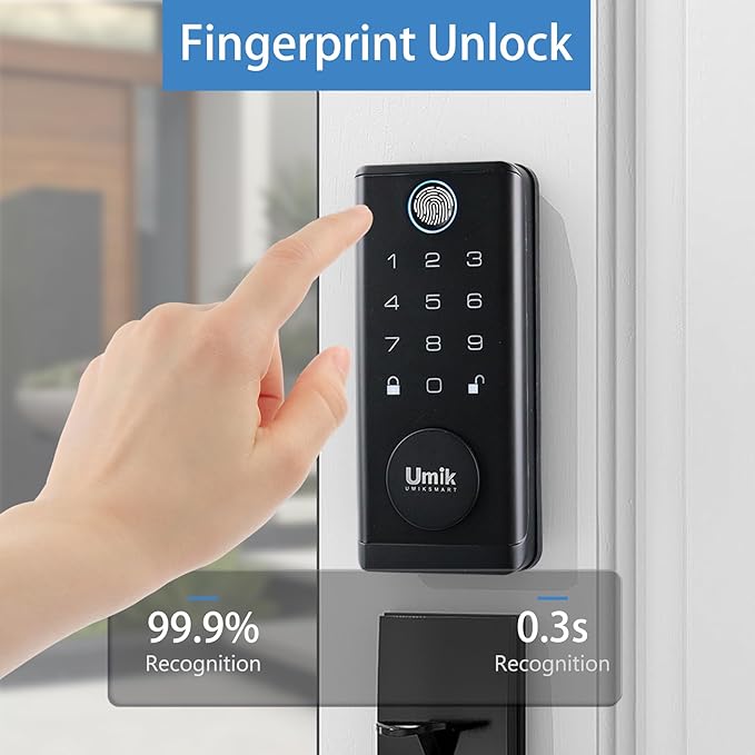 UMIK UMIKSMART Fingerprint Smart Door Lock - Image 3
