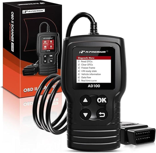 A-Premium AD100 Universal OBD2 Scanner Diagnostic Tool, Car Code Reader by A-Premium