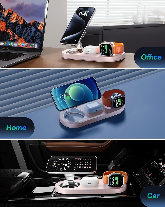 Upgraded 3 in 1 Wireless Charging Station - Image 7