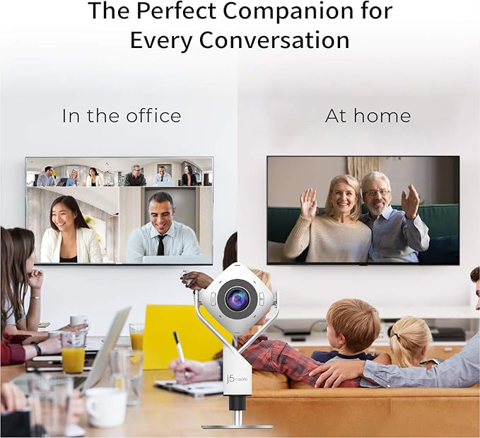 j5create 360 Degree All Around Meeting Webcam - Image 2