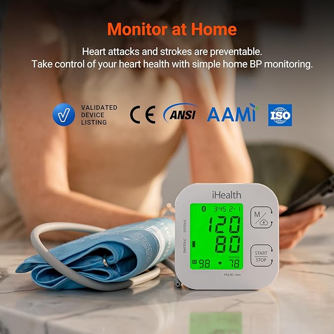iHealth Track Smart Upper Arm Blood Pressure Monitor - Image 8