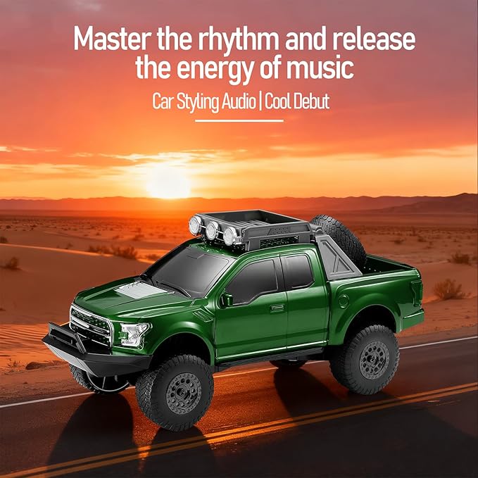 WS-589 Rugged Pickup Truck Bluetooth Replica Speaker – Portable Audio - Image 4
