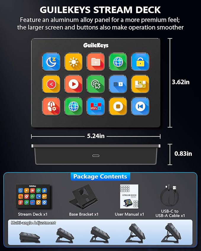 GuileKeys Stream Controller, Stream Deck - Image 2
