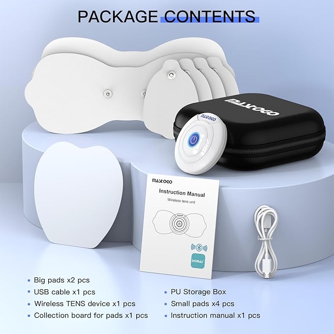Wireless TENS & EMS Unit Back Pain Relief Massager - Image 7