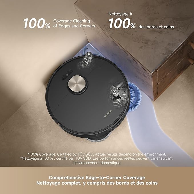 DREAME L50 Ultra Robot Vacuum and Mop Black - Image 6
