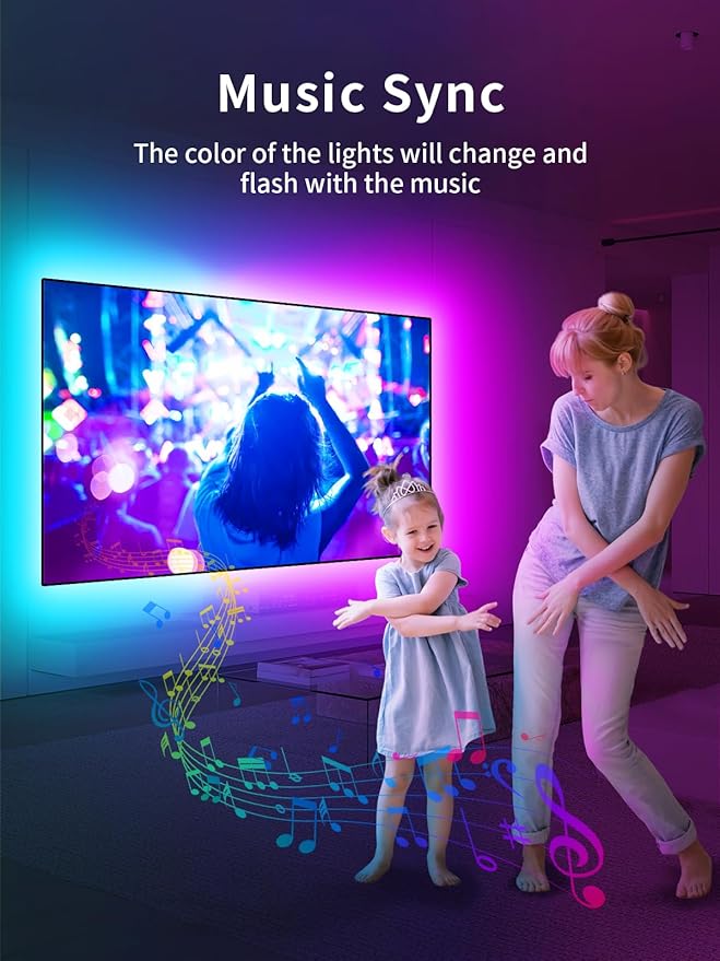 KANTUTOE TV LED Backlight, 9.84ft LED Lights - Image 5