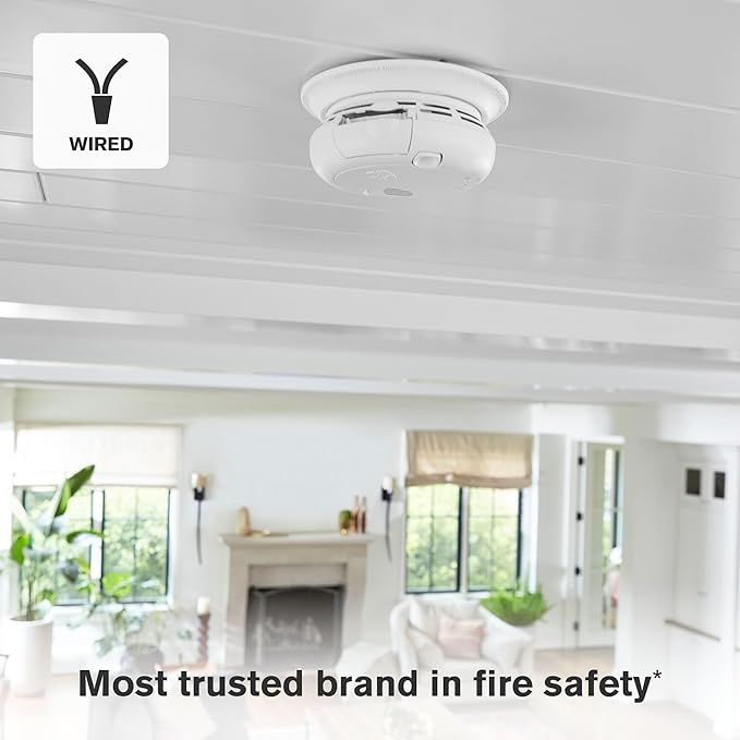 First Alert SMCO100V-AC, Interconnect Hardwire Combination Smoke & Carbon - Image 4